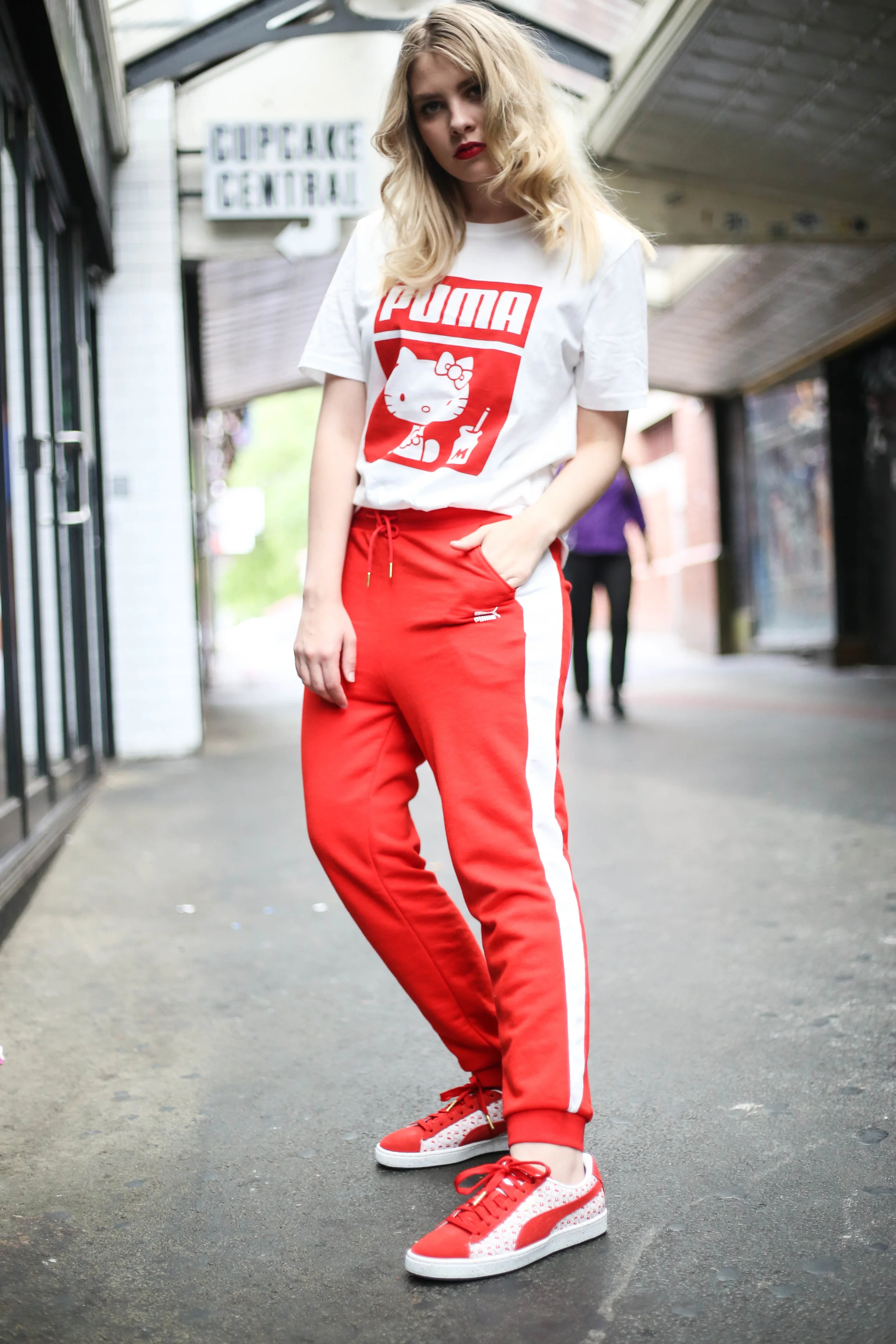 Puma hello top kitty tracksuit